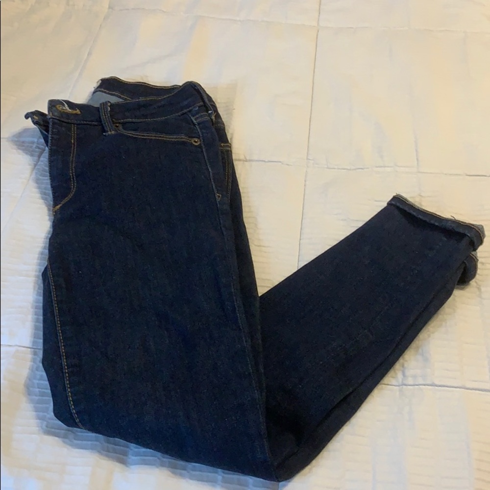 Gap true skinny dark denim size 27p